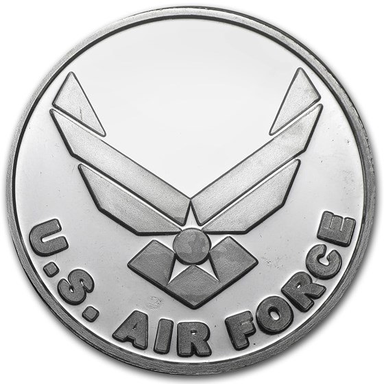 1 oz Silver Round - Air Force 1 oz Silver Round - Air Force